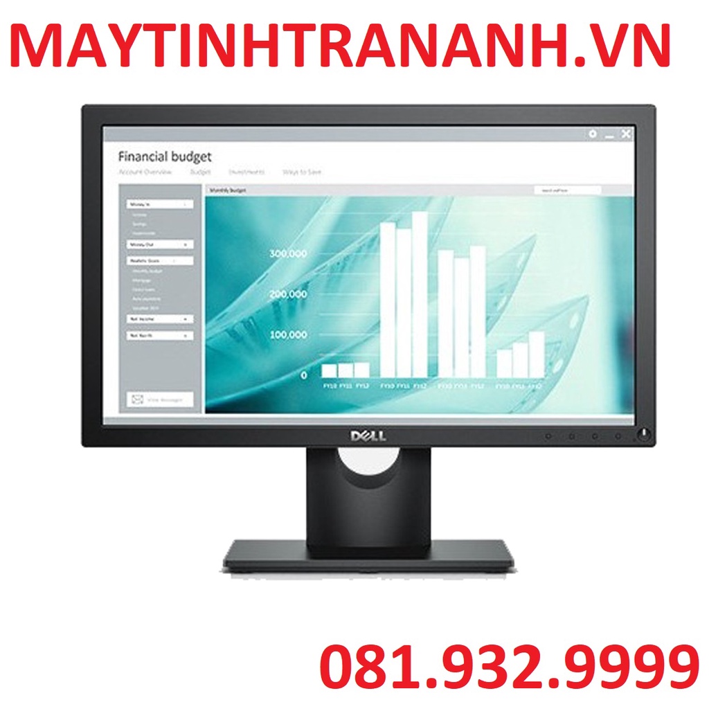 Màn hình máy tính để bàn Dell E1916HV, 18.5 inch, Brand New, bảo hành 36 tháng