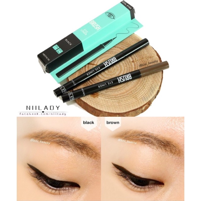 Kẻ mắt Aritaum Idol Eyes Brush / Pen Eyeliner