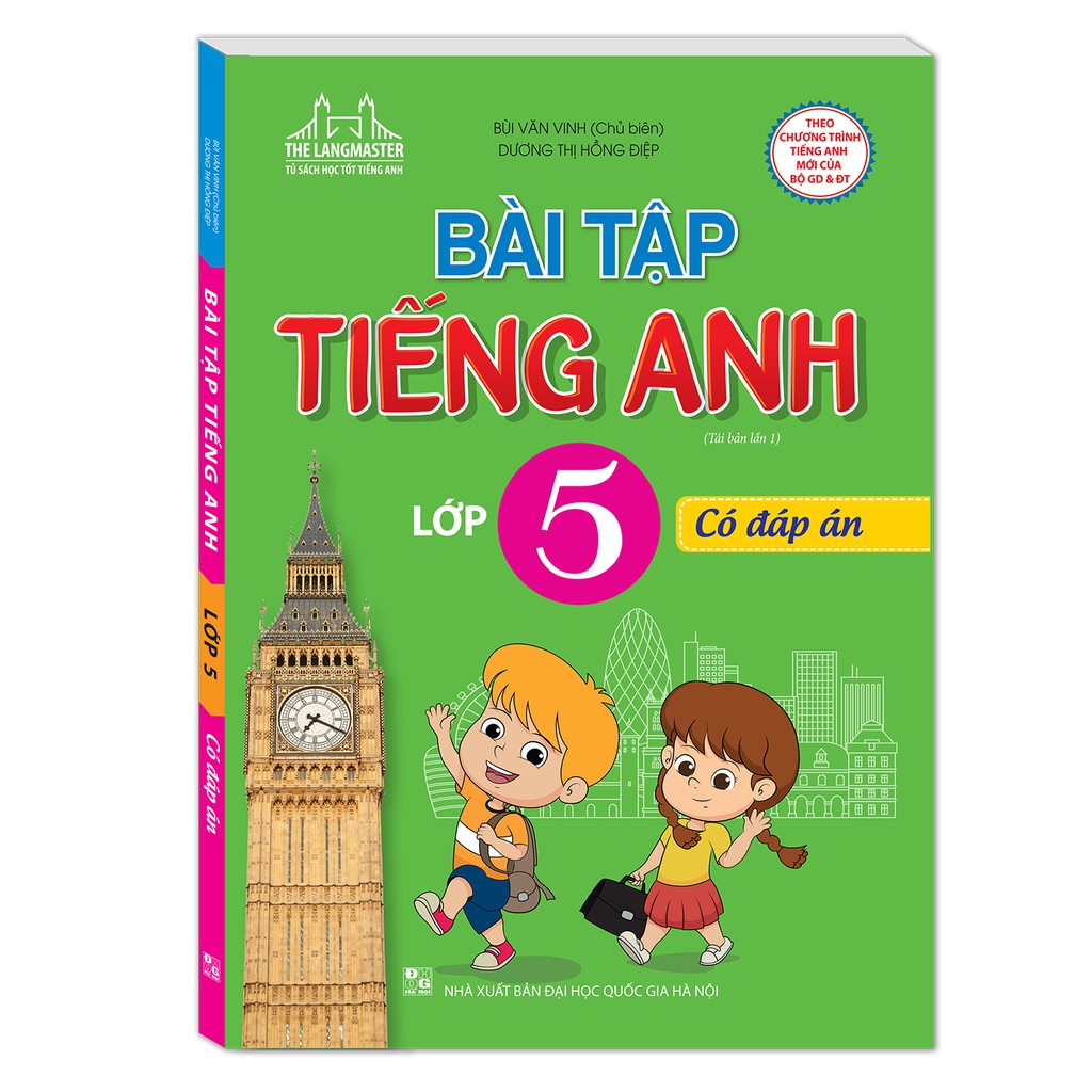 Sách - Bài tập tiếng Anh lớp 5 (bìa mềm)