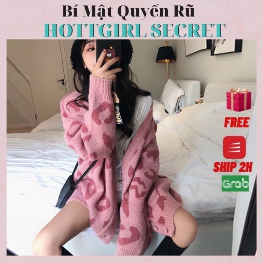 Áo khoác len cadigan quảng châu cao cấp siêu xinh cập bến hottgirl secret full size 40-65kg