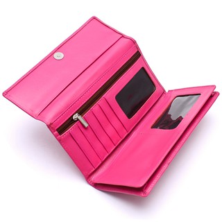 Ví Nữ Da Bò 3 Gấp Huy Hoàng 3128