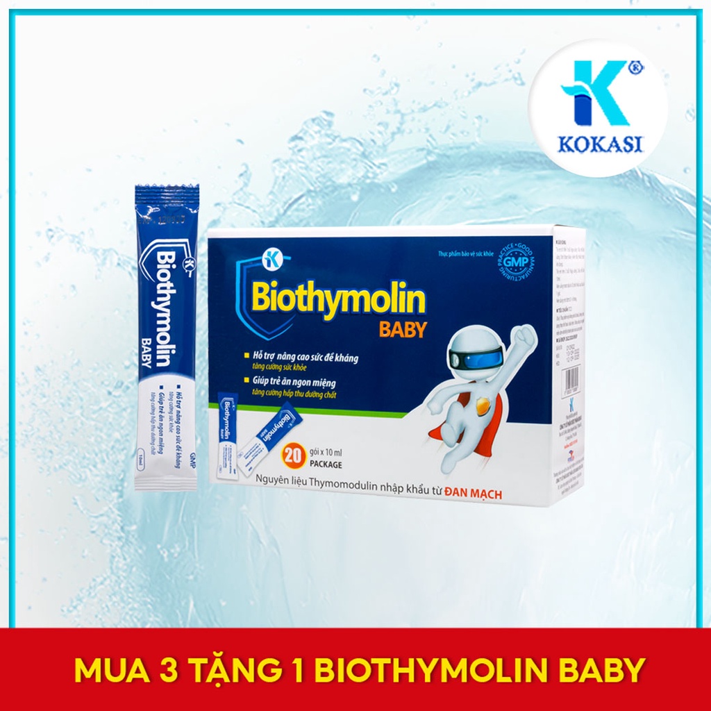 BIOTHYMOLIN BABY - Biothymolin baby nâng cao sức đề kháng, giúp trẻ ăn ngon miệng