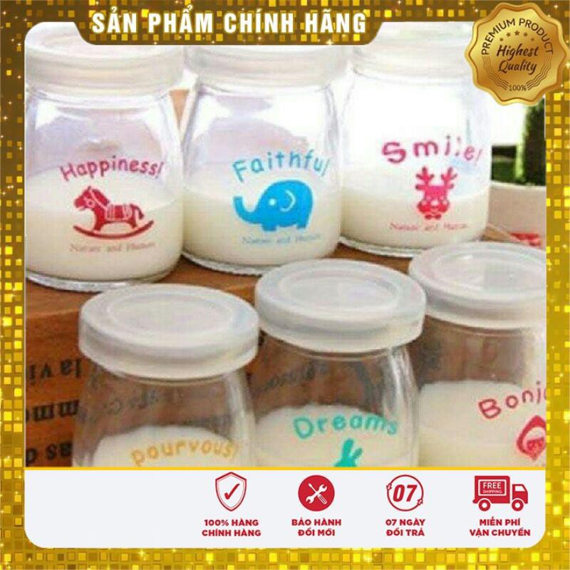 Set 12 hủ thủy tinh làm sữa chua