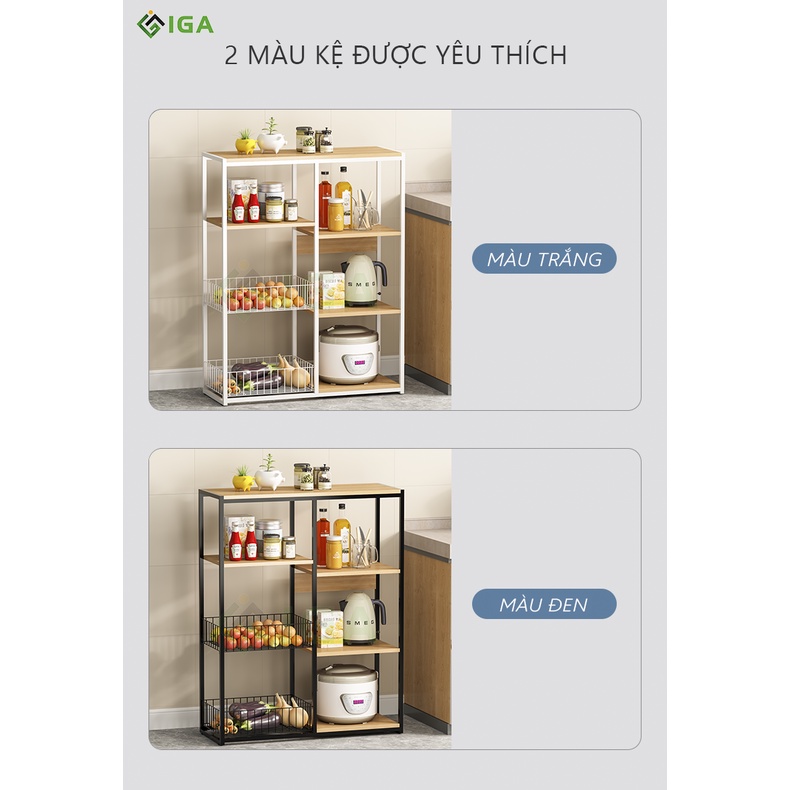 Kệ nhà bếp đa năng khung trắng Versatile S-  GM31