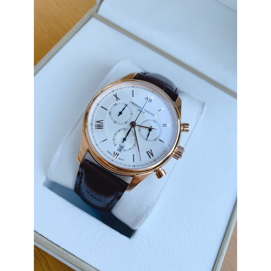 Đồng hồ nam chính hãng Frederique Constant FC-292MV5B4 - Máy Quartz pin - Kính Sapphire