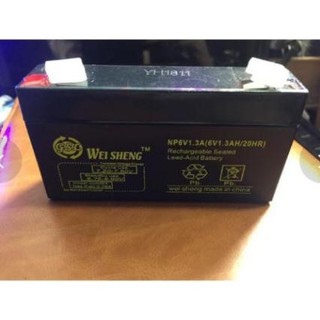 Giá Tốt -  Pin 6V 1,3A