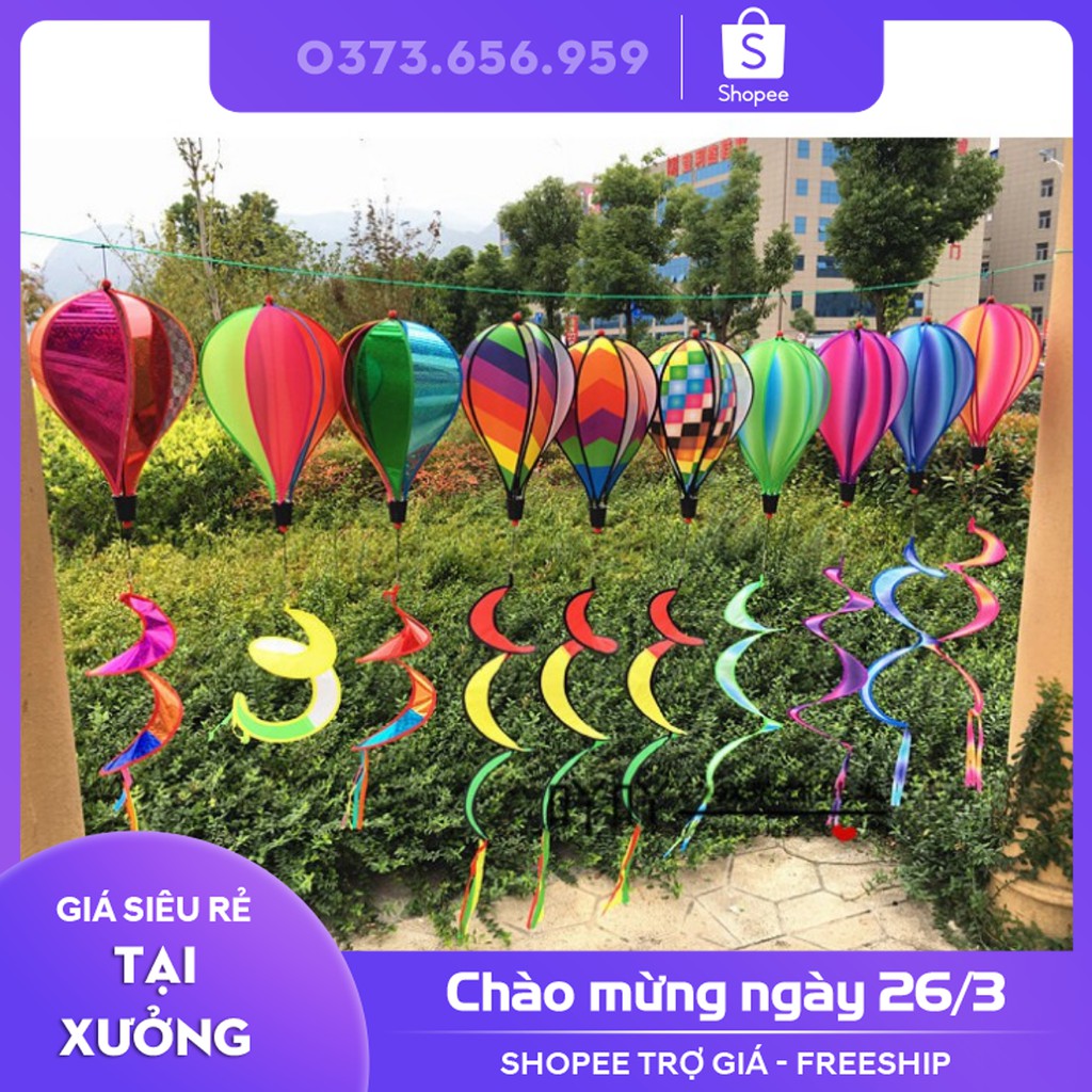 {Giá RẺ SỐC 99K FREESHIP SHOPEE} Chong chóng hình khinh khí cầu độc đẹp lạ mắt