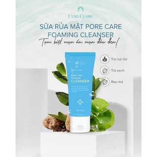 Sữa rửa mặt tro núi lửa  L'eau  Claire