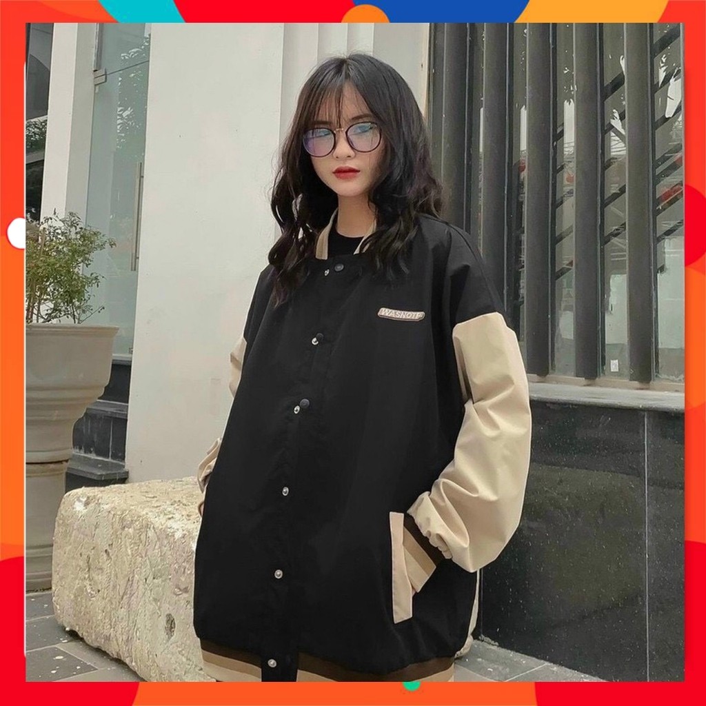 Áo Khoác Bomber Dù Nam Nữ,Áo Khoác Chống Nắng Form Rộng AKD03 Lechau Trẻ Trung | BigBuy360 - bigbuy360.vn