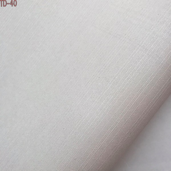 Giấy Dán Tường Chỉ Trắng  Cho Phòng Khách Phòng Ngủ Lụa Không Keo Khổ 53cm x 10m