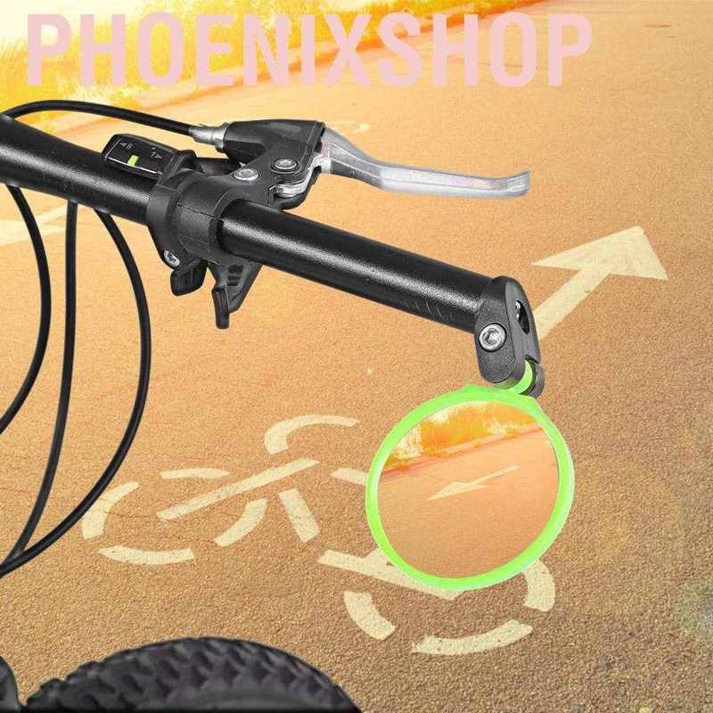 Phoenixshop Bicycle Handlebar Review Rear Back View Adjustable 180 Rotation Mirror Mountain Road Bike Safety for 16-22mm Handle