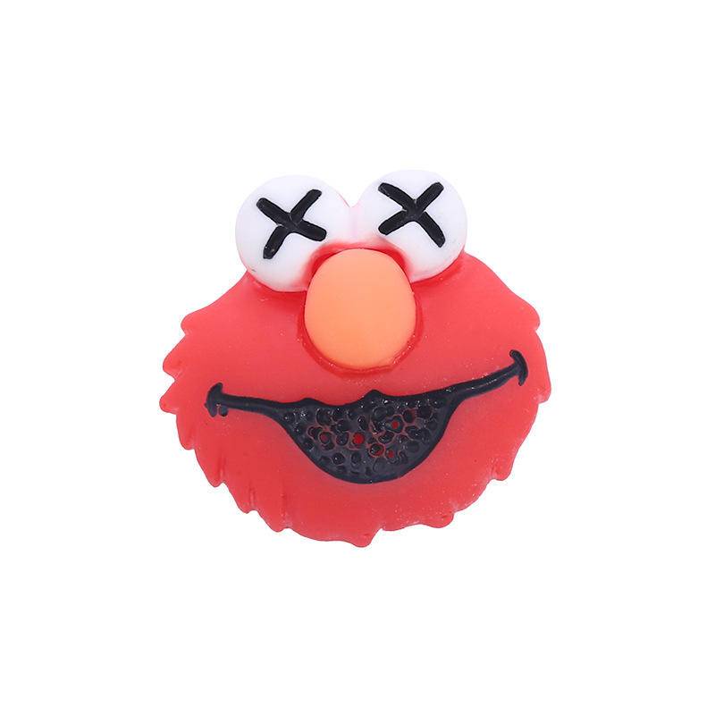 Phụ Kiện Trang Trí Giày Hình Sesame Street Hoạt Hình DIY