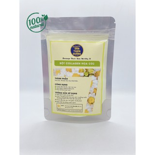[100gr] Bột Collagen Hoa Cúc Nguyên Chất - [Mặt Nạ Dẻo] - Bột Đắp Mặt Nhà Làm