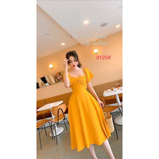 9125. ĐẦM ĐŨI XOẮN NGỰC