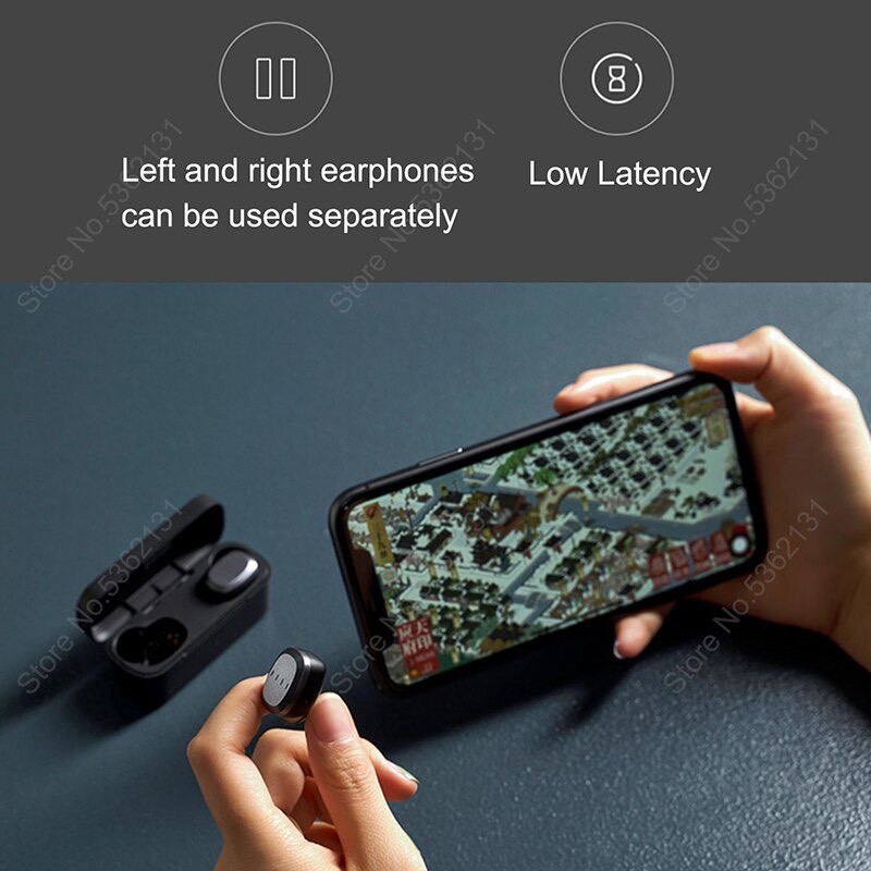 Tai Nghe Bluetooth 5.2 Xiaomi FIIL T1 Lite game mode siêu hot