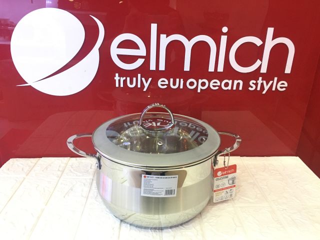 Nồi elmich inox 304 celestine 18CM, 20CM, 22CM, 24CM,28CM 5275