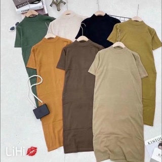 Váy bầu len lông thỏ siêu đẹp
