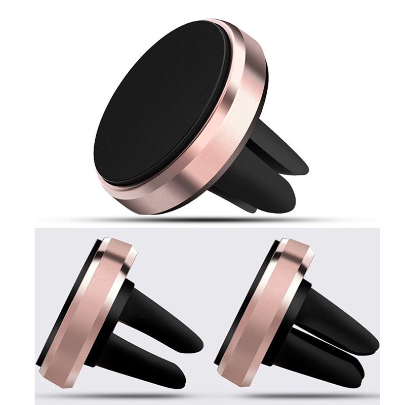 Universal Car Mount Holder Magnetic Car accessories Air Vent Aluminium Alloy ABS For iPhone Samsung GPS car Bracket Stand Holder Z2