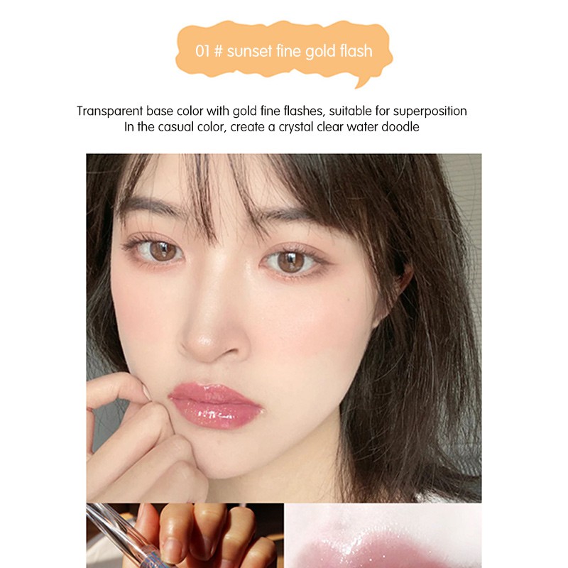 (Hàng Mới Về) Son Bóng Trong Suốt Dưỡng Ẩm Chống Thấm Nước | BigBuy360 - bigbuy360.vn