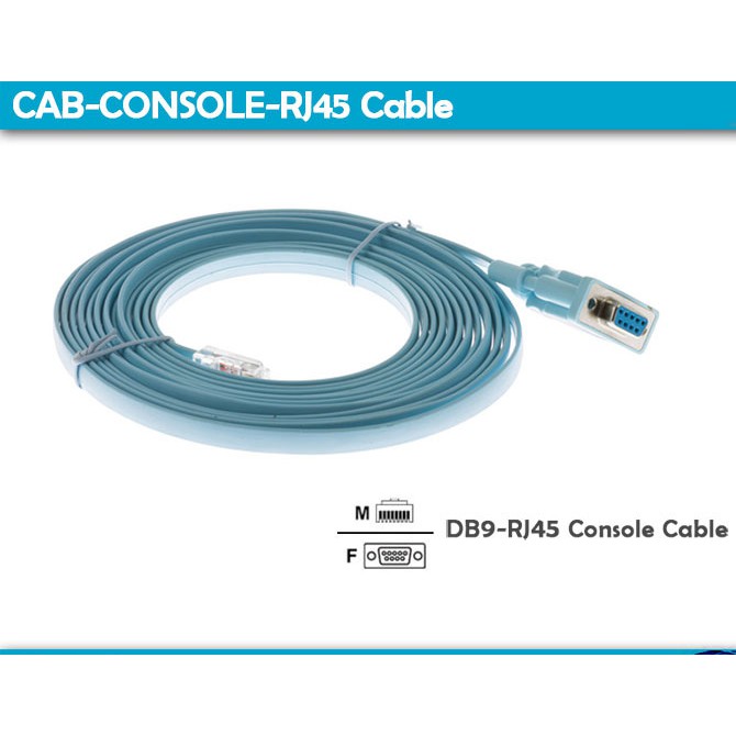 Cáp Console Cable DB9 Female - RJ45 Male | WebRaoVat - webraovat.net.vn