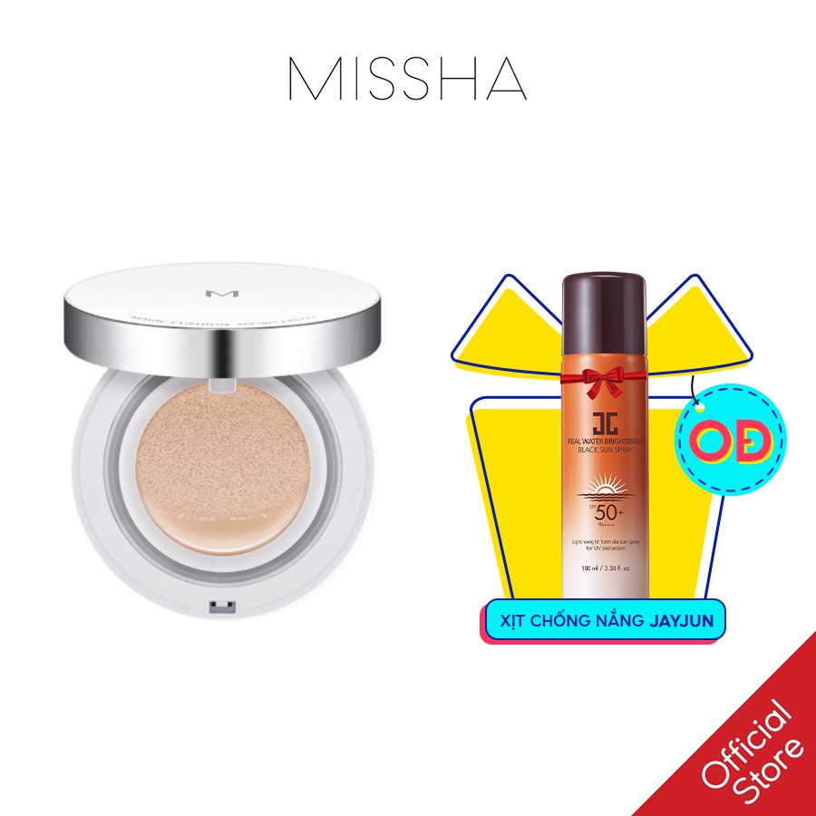 Phấn Nước Missha NEW EDITION Che Phủ Hoàn Hảo M Magic Cushion SPF 50+ PA+++ 15g