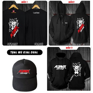 (SALE) BST Áo thun - hoodie - áo khoác King Drag Biker Racing siêu chất tặng kèm mũ cực ngầu / áo cực chất