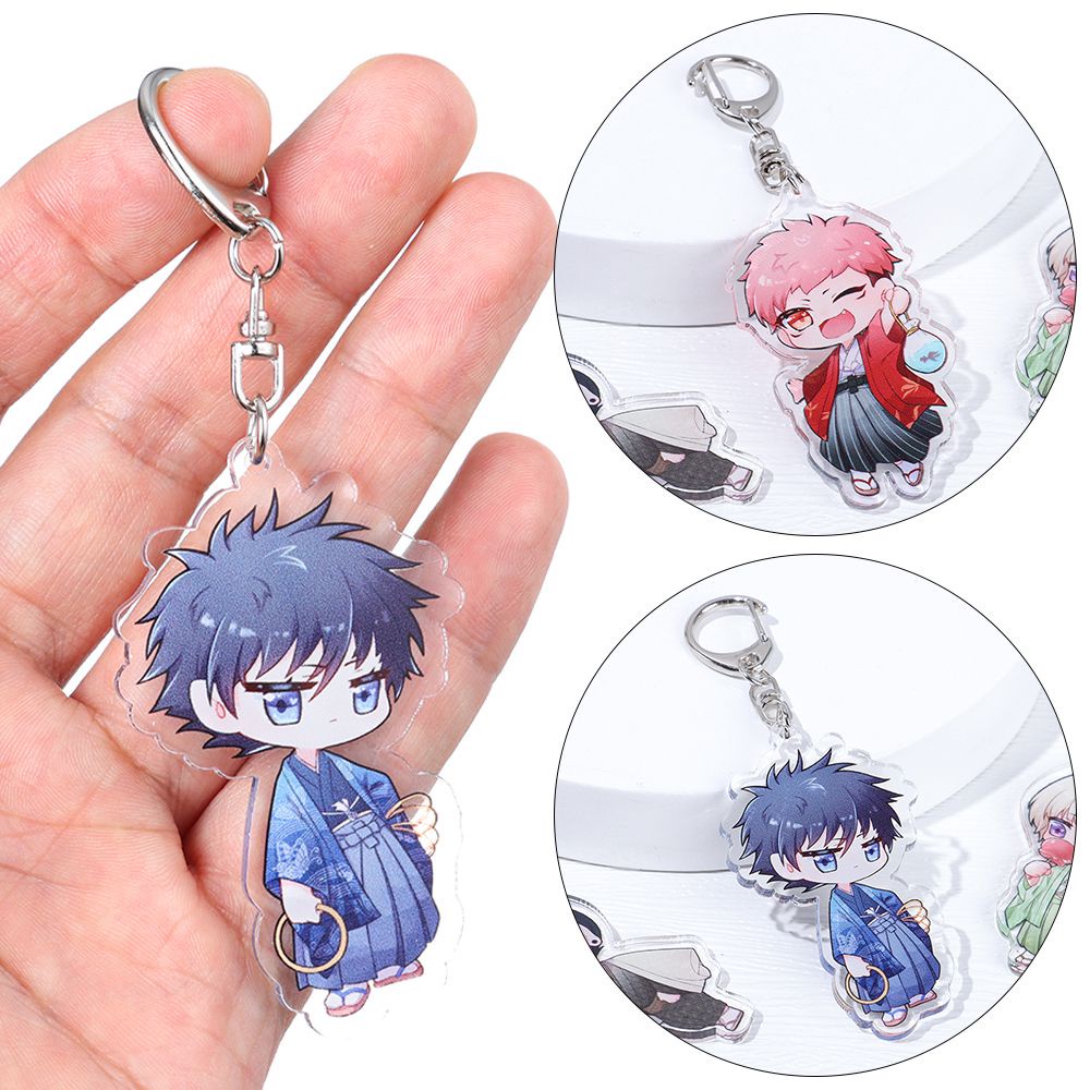 Móc Khóa Acrylic Họa Tiết Hoạt Hình Gojo Gofu Kuroe Dễ Thương