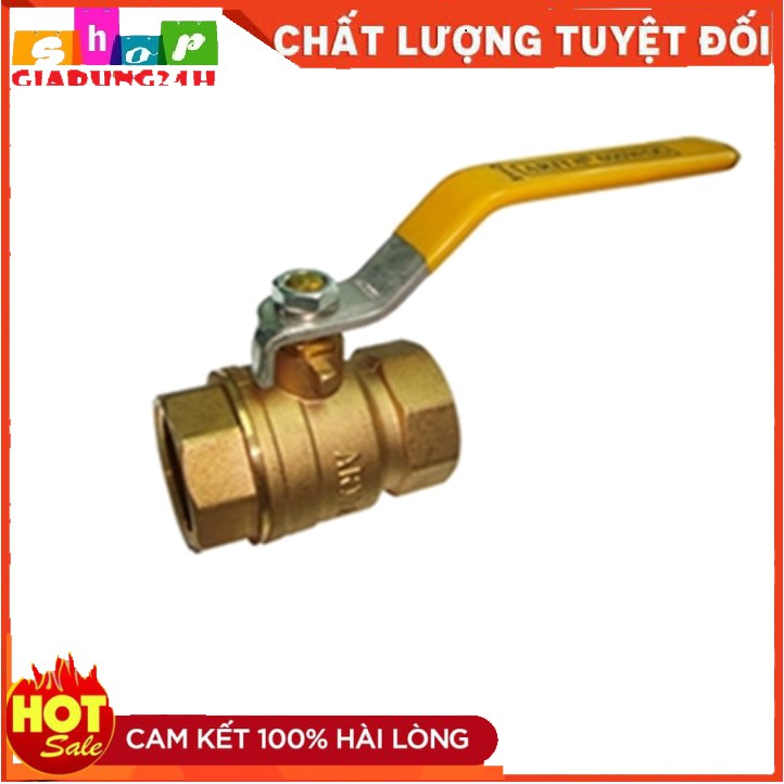 Van Bi Đồng Gas Tay Gạt MIHA 2000-PN 16 DN 10 Minh Hòa MH20010-Giadung24h