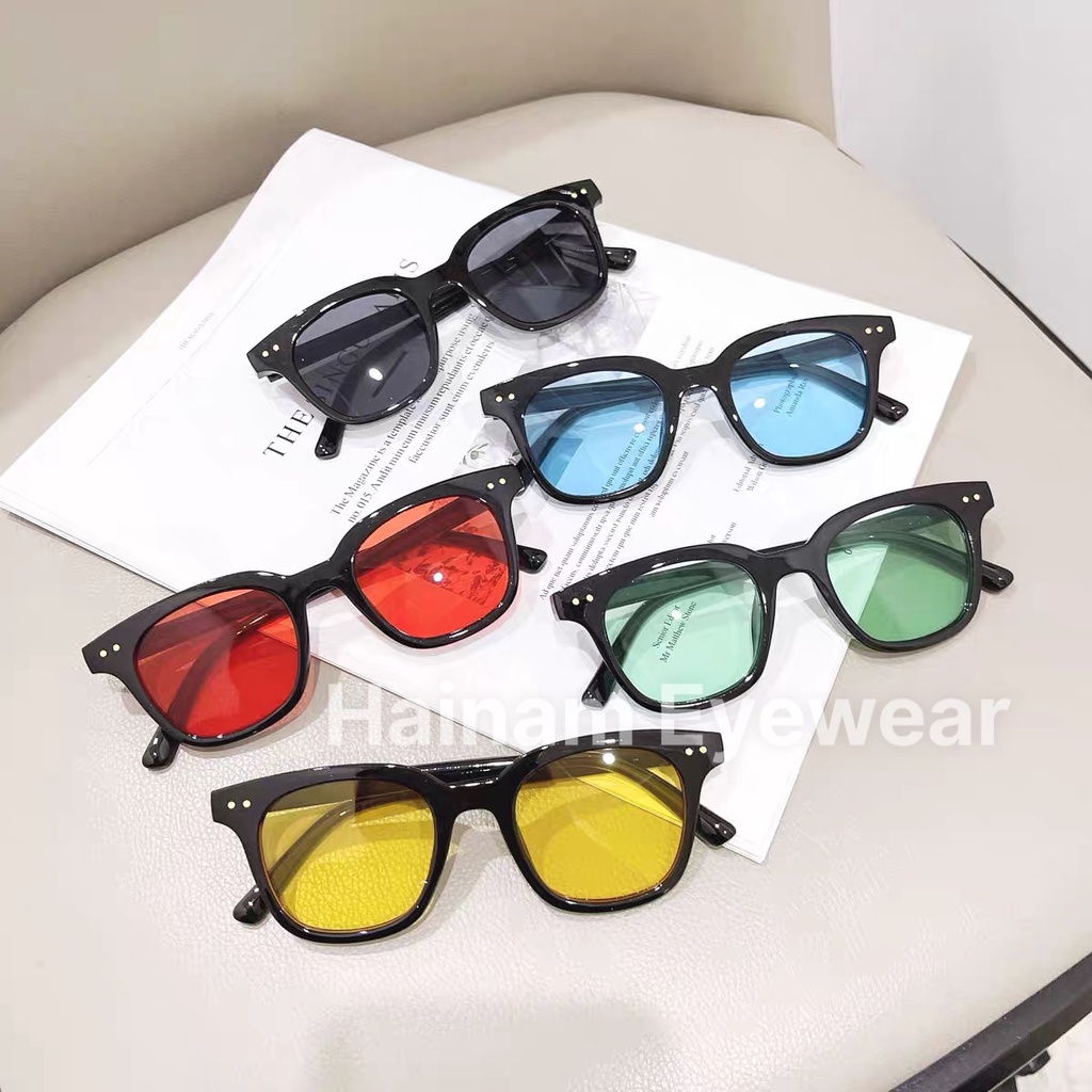 Gọng kính cận nam nữ mắt vuông chữ V phụ kiện thời trang  6810 HAINAM EYEWEAR