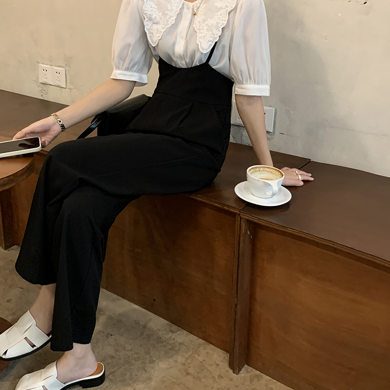 Quần Yếm Ống Rộng Phong Cách Hàn Quốc 43121 | BigBuy360 - bigbuy360.vn