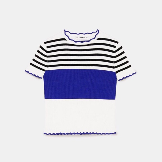 Áo len kẻ Zara