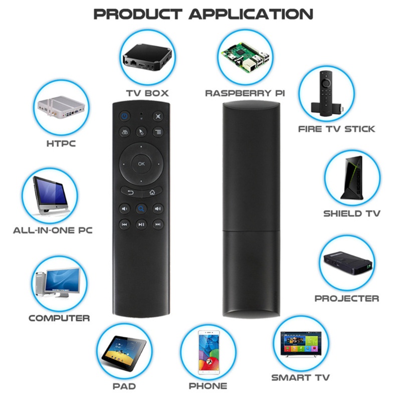 Con Quay Hồi Chuyển Bằng Giọng Nói WU Nâng Cấp Cho TV LED G20SBTS 2 4G Thông Minh