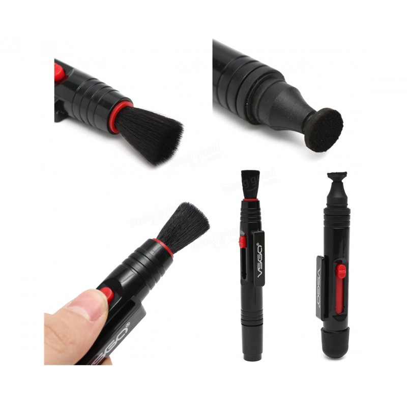 BÚT LAU ỐNG KÍNH VSGO DDL-1, CÓ KHĂN LAU - HÀNG CHÍNH HÃNG