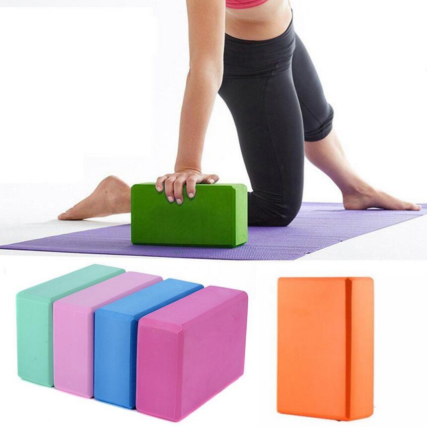 4 Colors Gạch tập Yoga cao cấp EVA Cứng gấp 3 lần loại gạch tập thông thường