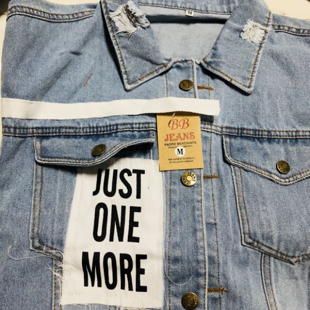 Áo khoác jean unisex cao cấp ( M - L - XL ) siêu cấp