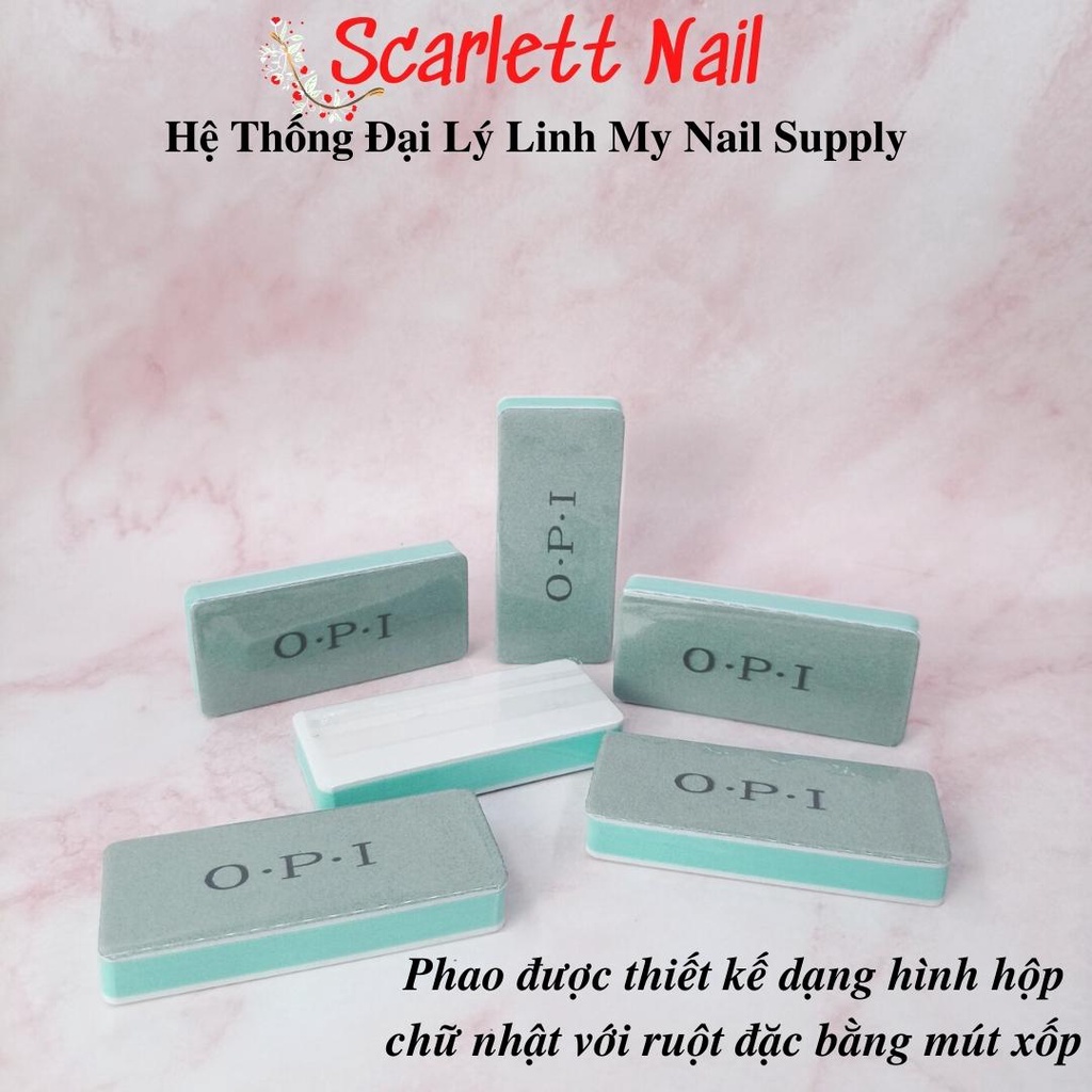 Phao Mịn Chà Móng OPI - Phao Đánh Bóng Móng Tay Buffer Mịn