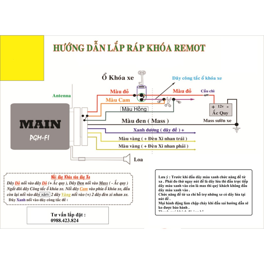 Chống trộm xe máy cao cấp BWW