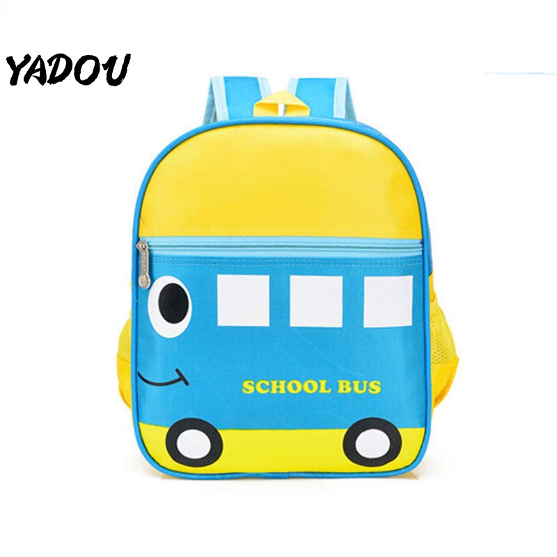 Balo đi học YADOU họa tiết hoạt hình tùy chọn xinh xắn dành cho bé 3-5 tuổi