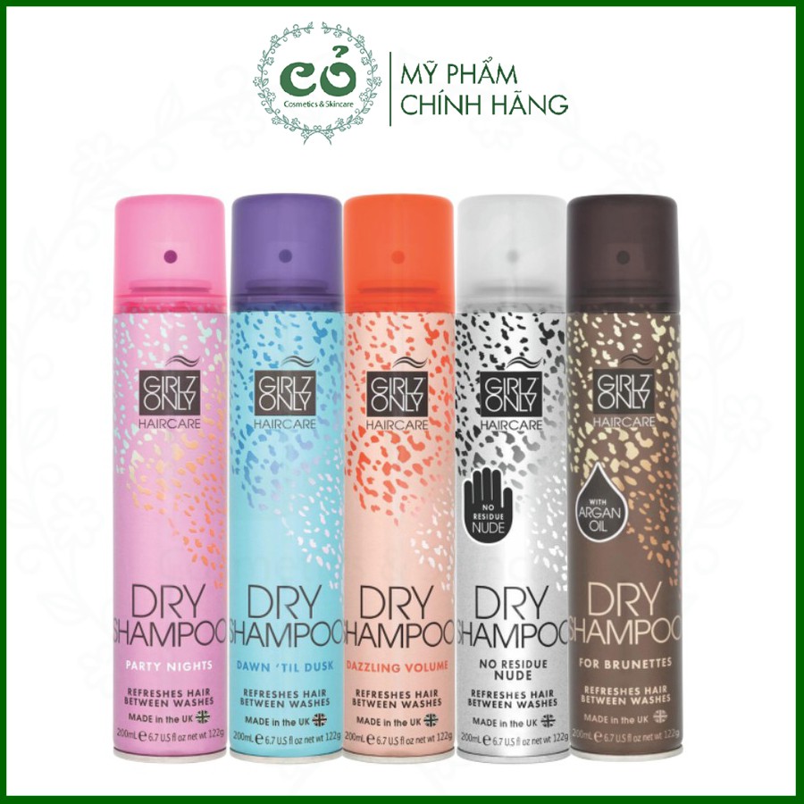 Dầu Gội Khô Girlz Only
