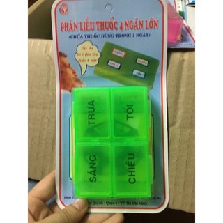 HỘP CHIA THUỐC 4 NGĂN LỚN