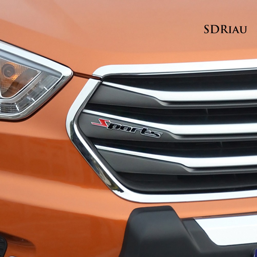 Miếng dán logo 3D kim loại trang trí ô tô