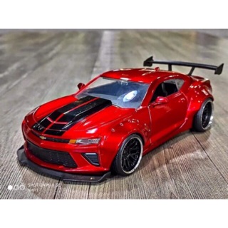 Xe Mô Hình Chevy 2016 Camaro Ss Widebody Gt Wing 1:24 Jada Toys (Đỏ)