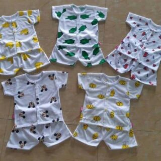 Sét 5 bộ cộc tay cho bé