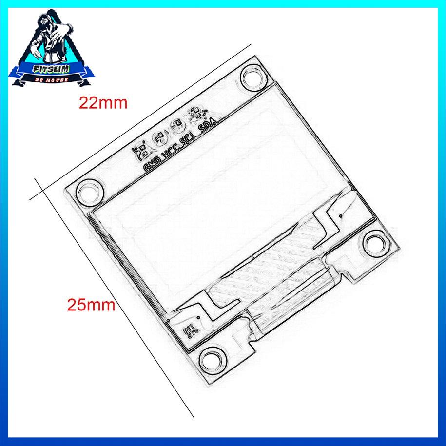 Mô-đun LED LCD IIC nối tiếp Oled 0,96 inch I2c 128X64 cho màn hình Raspberry [6/7]