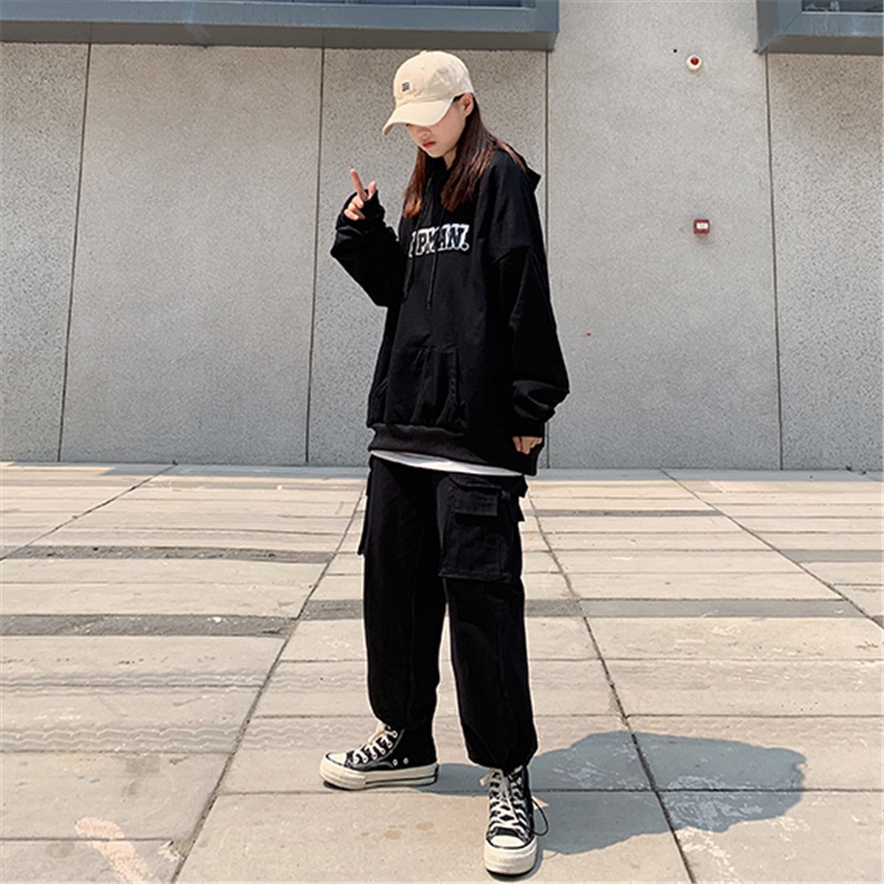 NRVP Áo Hoodie Dáng Rộng Thời Trang Hàn Quốc 2022 Dành Cho Nữ