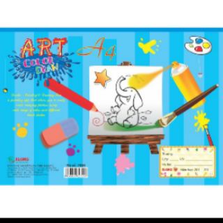 Sổ vẽ A4 Klong vở vẽ A4