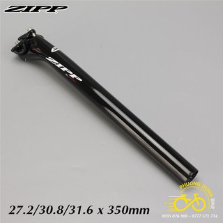 Cọc yên xe đạp Carbon ZIPP 27.2 / 30.8 / 31.6mm x 400mm