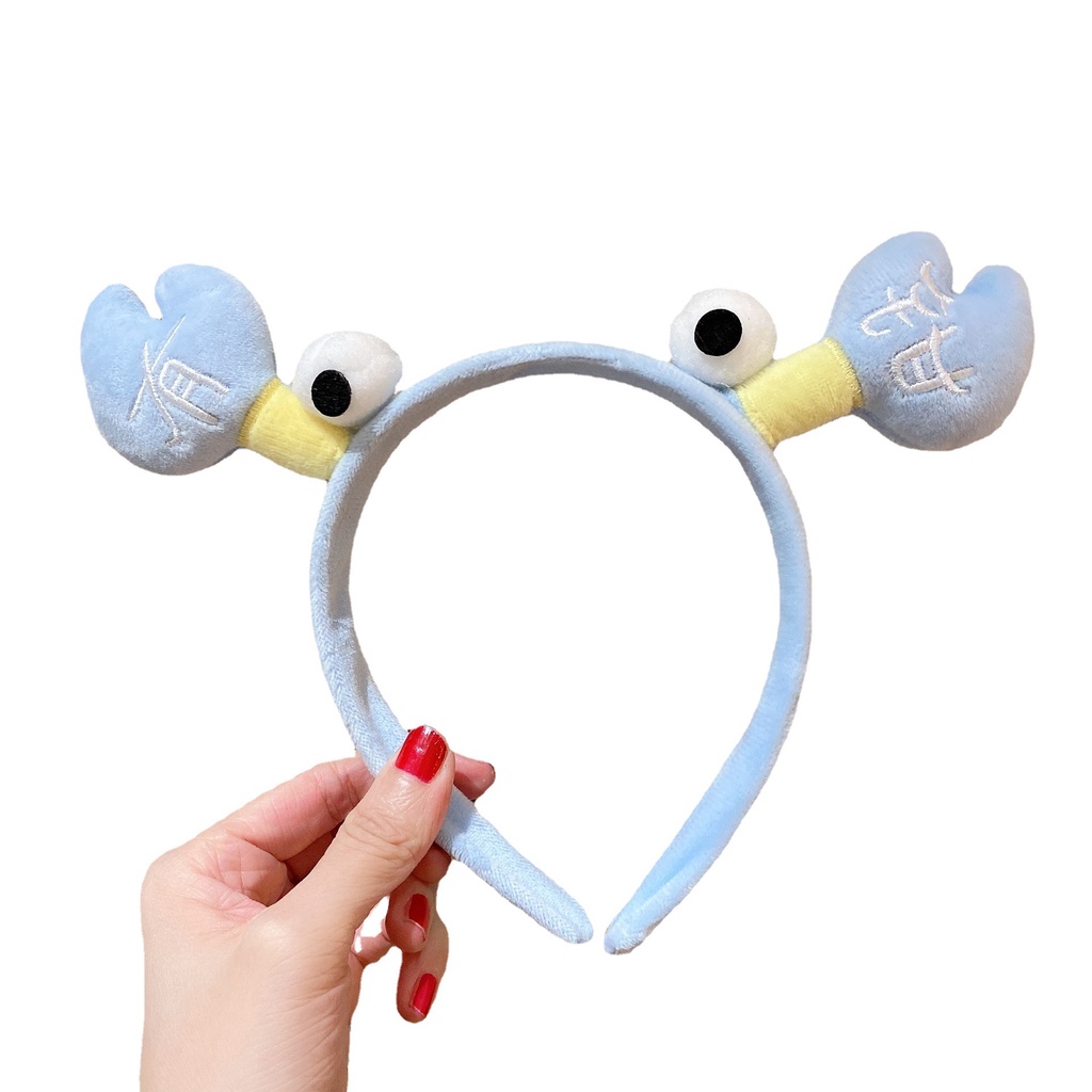 Băng đô cài tóc thiết kế càng tôm hùm đáng yêu xinh xắn dành cho nữ