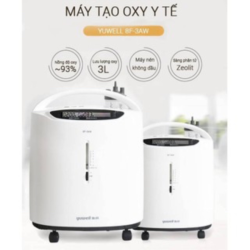 Máy tạo oxy y tế YUWELL 8f-5aw