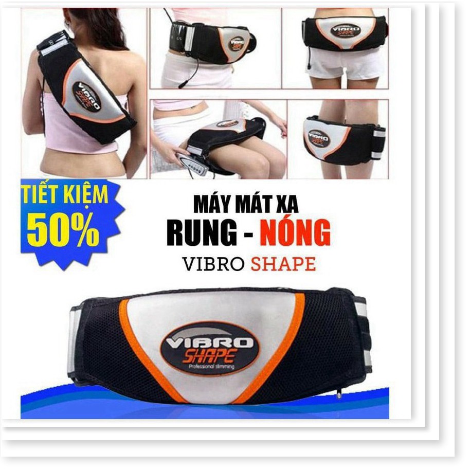 Máy Giảm Béo Toàn Thân,Đai Rung Nóng Đánh Tan Mỡ Thừa,Máy Giảm Mỡ Bụng Cho Nam Nữ VIBRO SHAPE